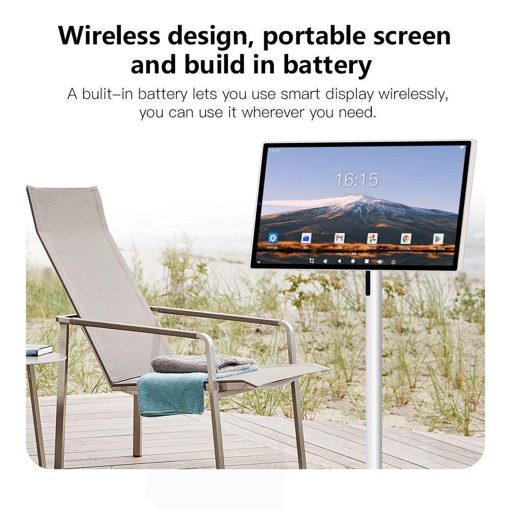 24" Android Touchscreen Portable TV Monitor