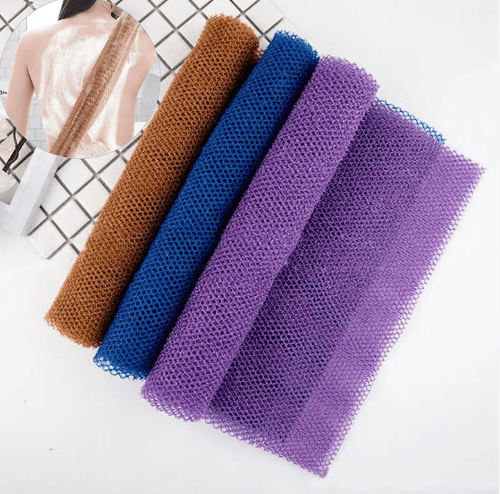 African Long Net Exfoliating Shower Scrubber - CCOOPZ COLLECTIVE