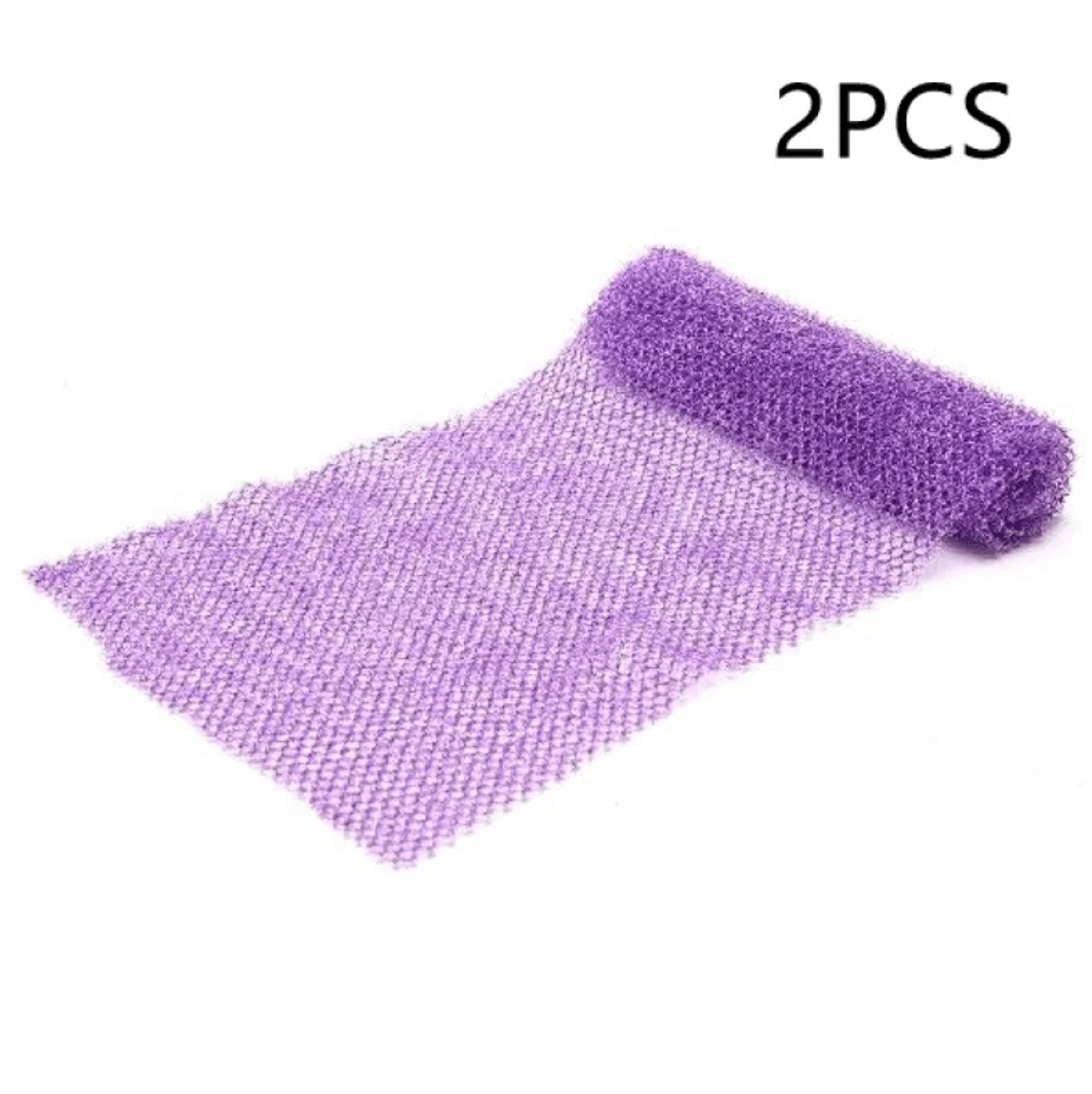 African Long Net Exfoliating Shower Scrubber - CCOOPZ COLLECTIVE