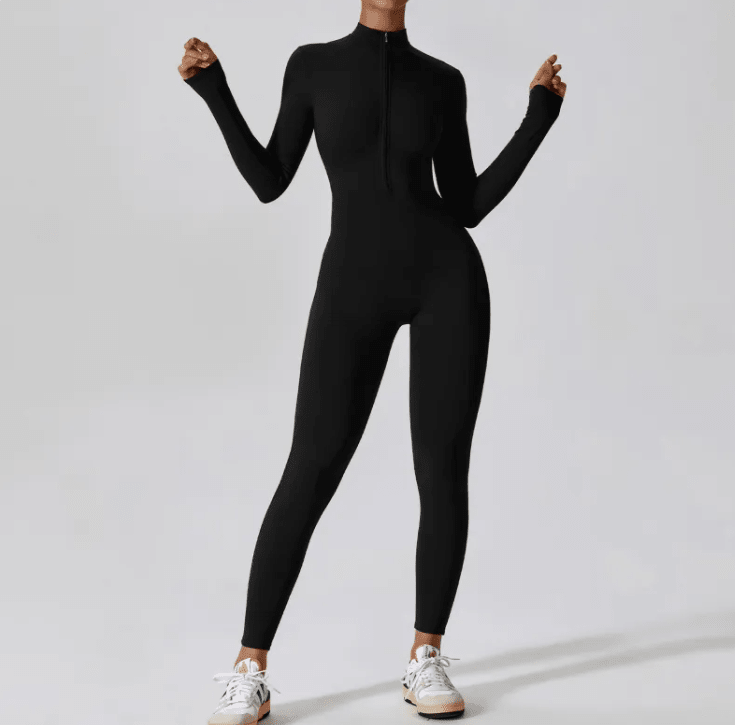 Flex Fit Zip Jumpsuit - CCOOPZ COLLECTIVE