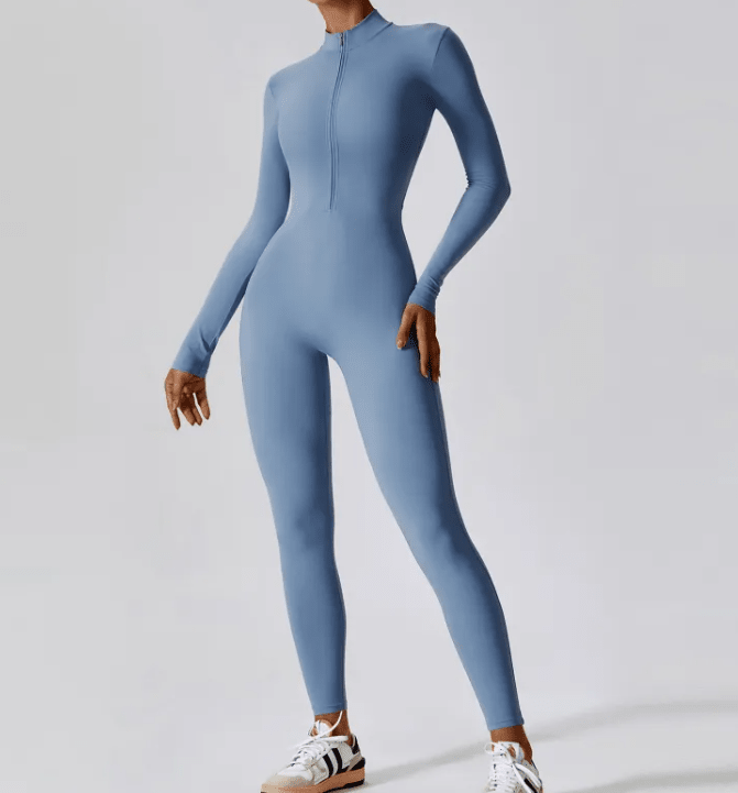 Flex Fit Zip Jumpsuit - CCOOPZ COLLECTIVE