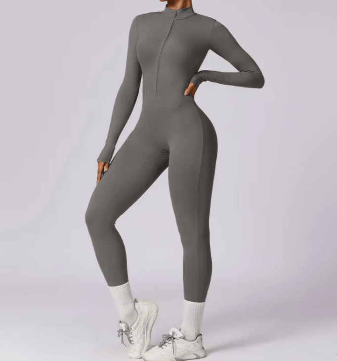 Flex Fit Zip Jumpsuit - CCOOPZ COLLECTIVE