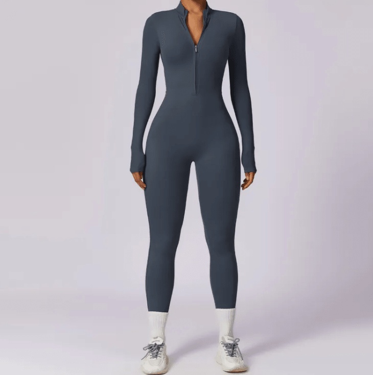 Flex Fit Zip Jumpsuit - CCOOPZ COLLECTIVE