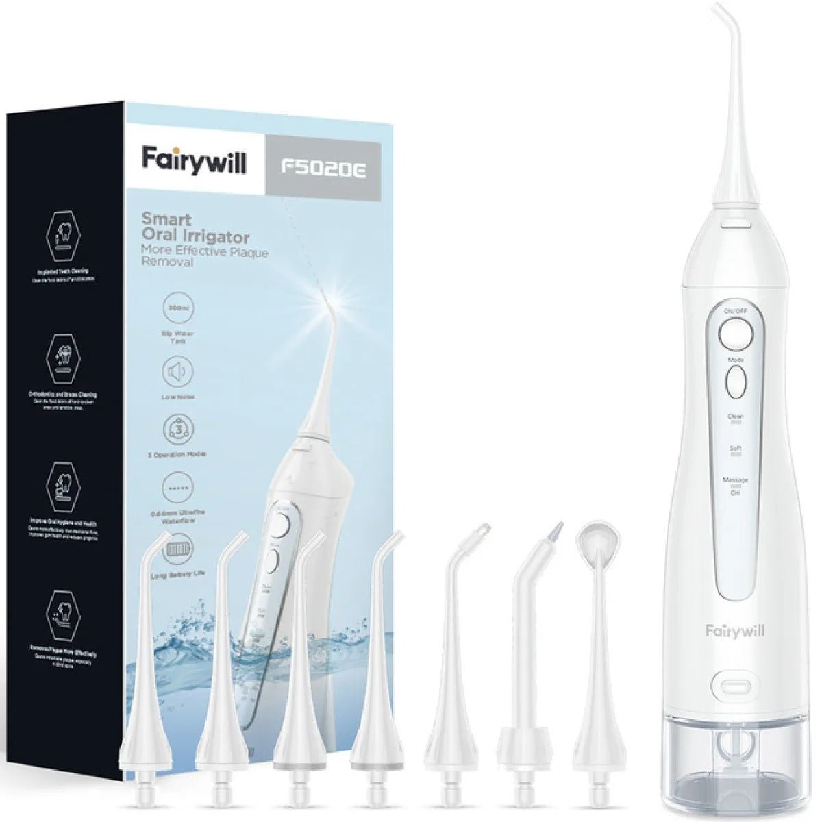 Hangsun Cordless Water Flosser – Black - CCOOPZ COLLECTIVE