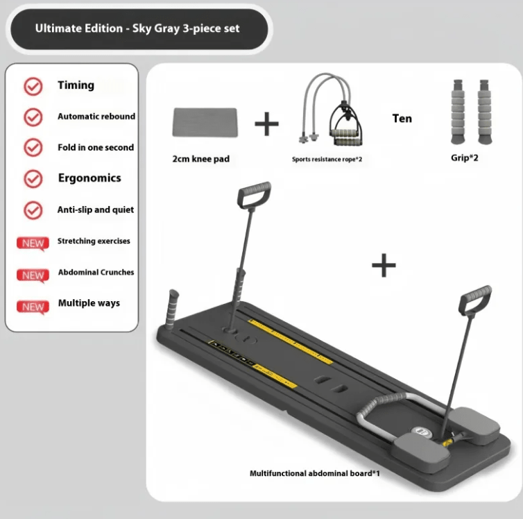 Household Abdominal Wheel Fitness Board - CCOOPZ COLLECTIVE