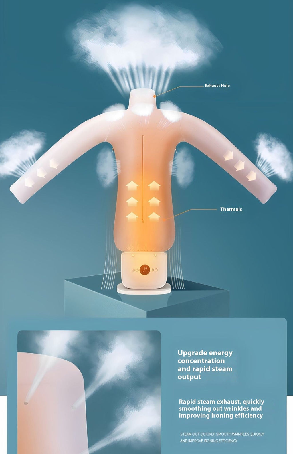 Inflatable Ironing and Drying Machine - CCOOPZ COLLECTIVE