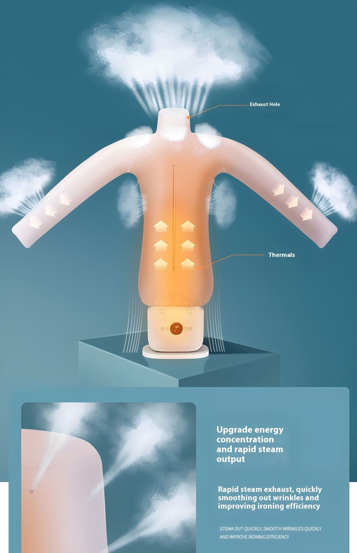 Inflatable Ironing and Drying Machine - CCOOPZ COLLECTIVE