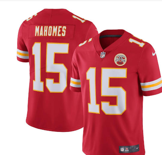 NFL Nike Kansas City Chiefs Jersey - Mahomes 15 (One) - CCOOPZ COLLECTIVE