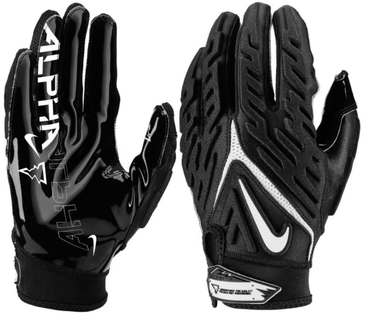 Nike Youth Superbad 6.0 Football Gloves Black | White Small - CCOOPZ COLLECTIVE