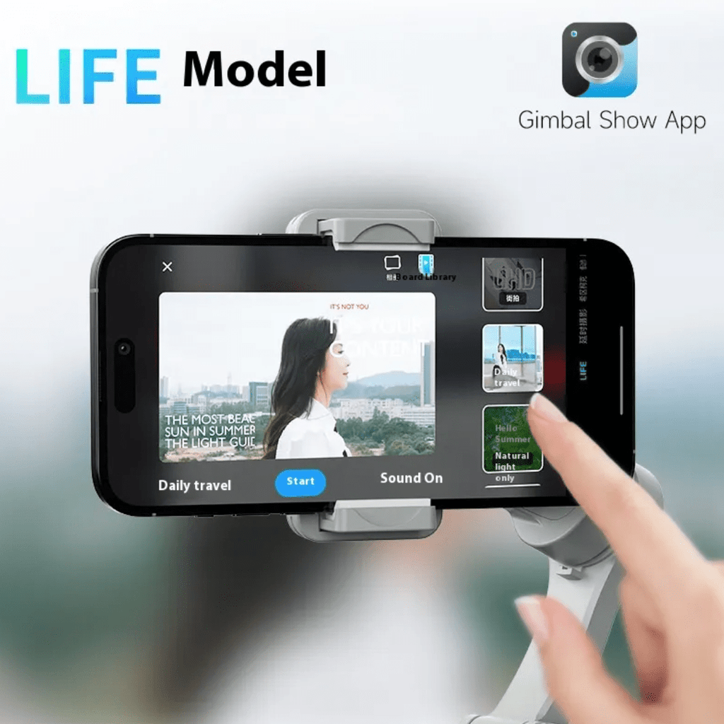 Portable Folding Intelligent Gimbal - CCOOPZ COLLECTIVE