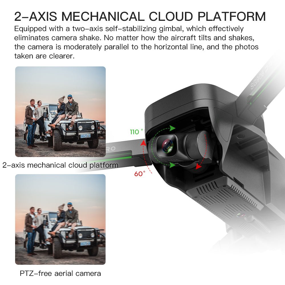 SG906PRO Foldable Dual GPS Drone with Gimbal - CCOOPZ COLLECTIVE