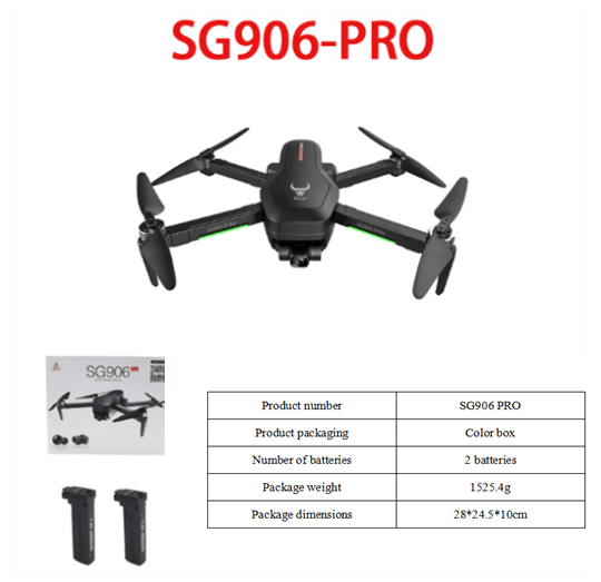 SG906PRO Foldable Dual GPS Drone with Gimbal - CCOOPZ COLLECTIVE
