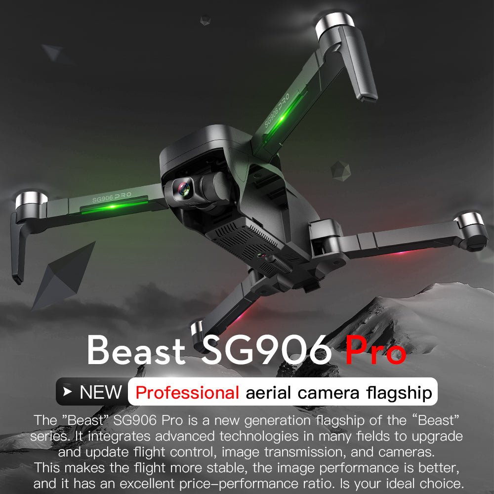 SG906PRO Foldable Dual GPS Drone with Gimbal - CCOOPZ COLLECTIVE