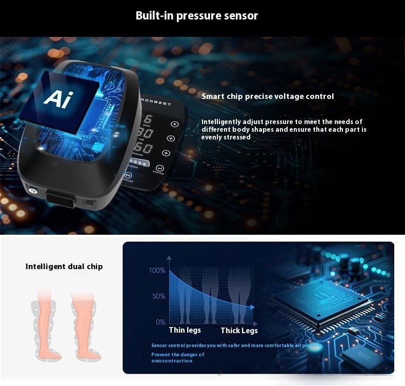 Six-cavity Air Wave Leg Pressure Massager - CCOOPZ COLLECTIVE