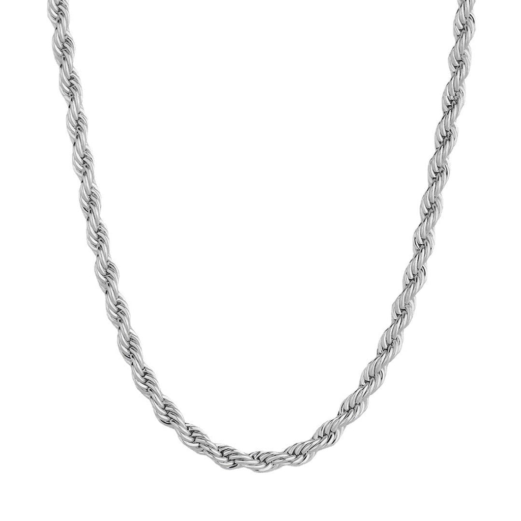 Trendy 18K Gold Plated Stainless Steel Twist Chain Necklace - CCOOPZ COLLECTIVE