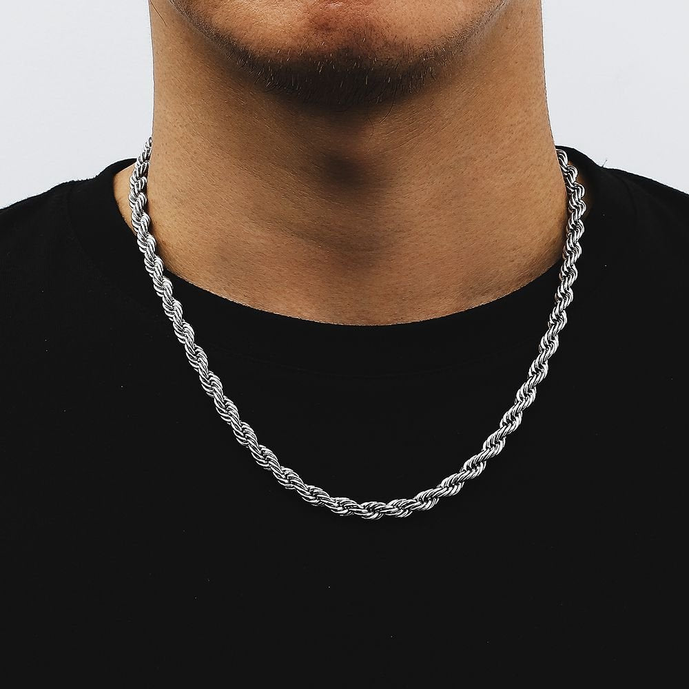 Trendy 18K Gold Plated Stainless Steel Twist Chain Necklace - CCOOPZ COLLECTIVE