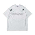 Y2K Oversized Reflective Strip T-Shirt for Men - CCOOPZ COLLECTIVE